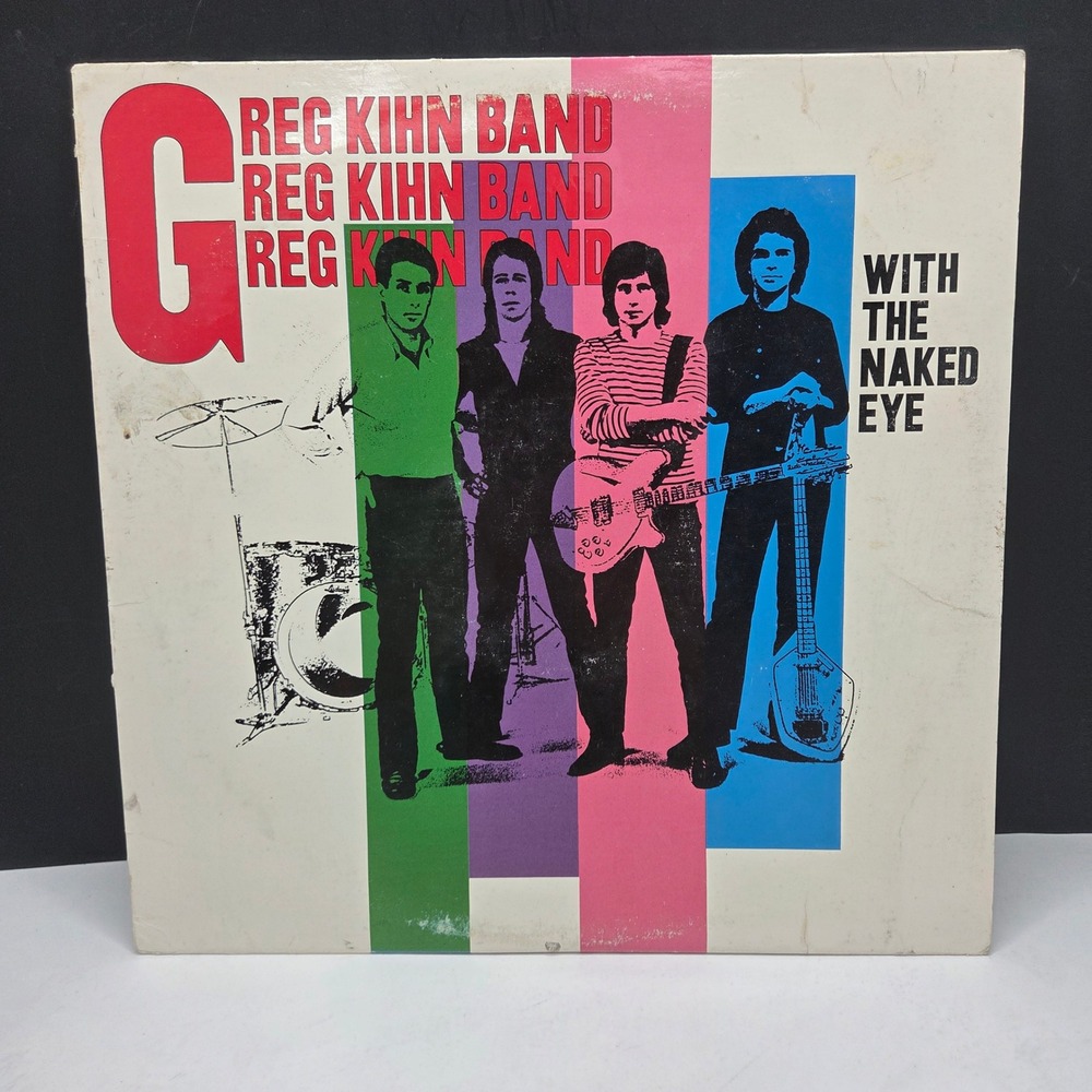 Greg Kihn Band With The Naked Eye Vinyl LP 1979 Beserkley BZ-10063 Rock Record